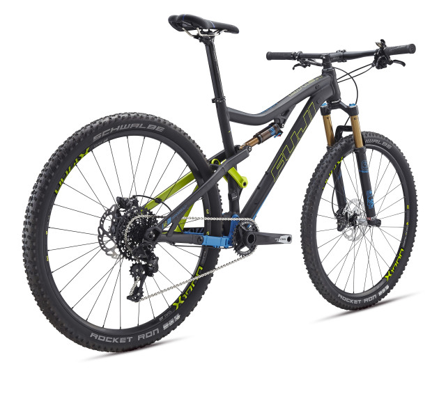 <p>The Rakan offers 120mm of travel at both ends with 29 inch wheels.</p>